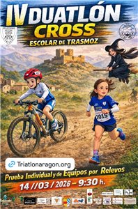 IV DUATLÓN CROS ESCOLAR LAS BRUJAS DE TRASMOZ y RELEVOS POR CLUBES