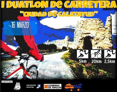 I Duatlón de Calatayud. Campeonato de Aragón de Duatlón Junior y Cadete 2014.