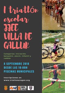 I Triatlón Escolar JJEE de Gallur