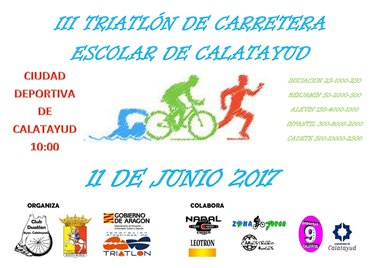 [JJ.EE.] III Triatlón de Carretera Escolar de Calatayud