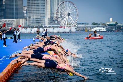 El turolense Izan Edo vencedor en la Copa de Europa Junior de Triatlón de Quarteira en Portugal