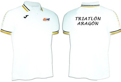A la venta el polo oficial de Triatlón Aragón