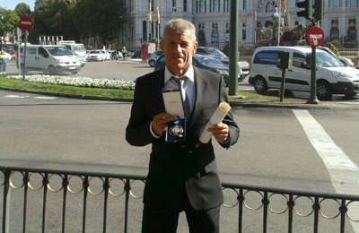 Ángel Santamaría medalla al Mérito Deportivo del CSD