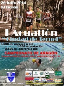 El Acuatlón de Teruel será Campeonato de Aragón de la disciplina