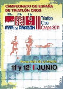 Todo preparado para la celebración del III Triatlón Cros Mar de Aragón-Caspe 2011 y del Campeonato de España de Triatlón Cros este fin de semana