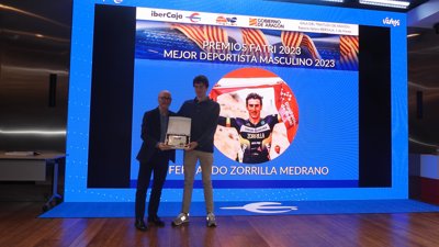 Fernando Zorrilla y Marta Borbón mejores deportistas FATRI 2023