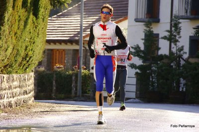 Jon Erguin y Yolanda Magallón vencen en el XII Triatlón de Invierno "Vall de Ansó"