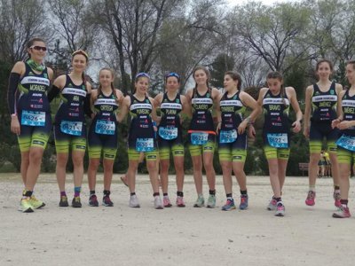 Cuatro equipos aragoneses competirán en la Liga Nacional Loterias de Duatlón 2021