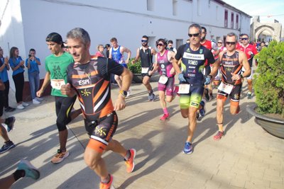 La Copa de Duatlón Cros llega a su ecuador con el liderazgo de Aurell y Soria