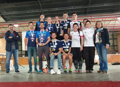 El VIII Duatlón Ciudad de Fraga se reinventa en una doble y emocionante competición por equipos