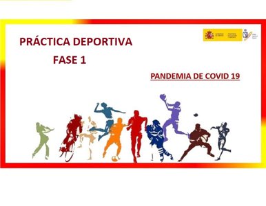 Aclaración sobre práctica deportiva en Fase 1