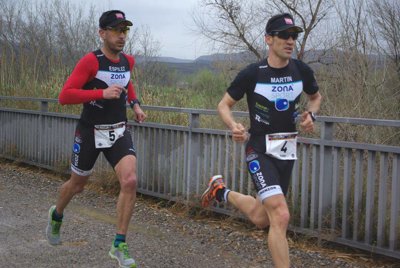 Eliseo Martín y Ana Revilla se doctoran en duatlón