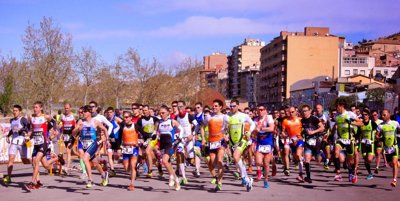 IV Duatlón Ciudad de Fraga. Campeonato de Aragón de Duatlón Sprint 2016.