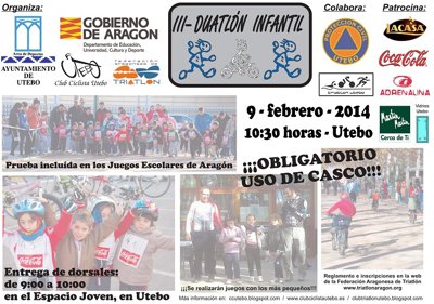 [JJ.EE.] III Duatlón Infantil de Utebo