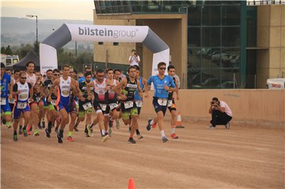 Lucas Aurell y Leticia Soria se proclaman campeones de Aragón de Duatlón Cros 2021