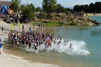 Este fin de semana se celebra XI Triatlón Cros La Estanca de Alcañiz. Campeonato de Aragón Triatlón Cros