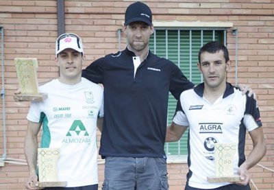 Aitor Abadías y Yolanda Magallón campeones de Aragón de Triatlón Cros