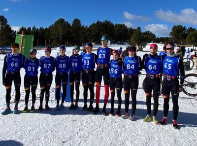 Protagonismo aragonés en el Campeonato de Europa de Triatlón de Invierno 2023