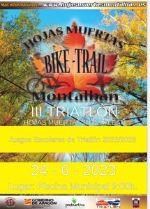 III TRIATLON ESCOLAR HOJAS MUERTAS DE MONTALBÁN