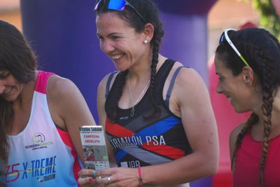 David Navarro y Ester Ruiz se proclaman campeones de la VIII Copa Aragonesa de Triatlón Cros