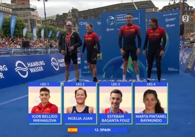 Debut de Marta Pintanel en las Series Mundiales de Triatlón