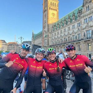 Debut de Marta Pintanel en las Series Mundiales de Triatlón