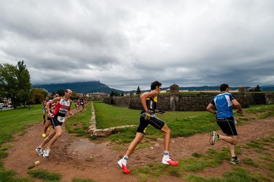 Intensa jornada de duatlón en Jaca
