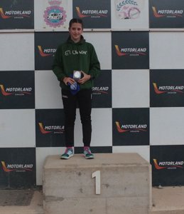 Sergio Latorre y Carlota Juste campeones de Aragón de Duatlón Cros Cadete