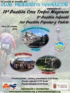 1º Duatlón Cros Popular, Cadete y Paralímpico "Trofeo Mayencos"