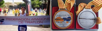 III Duatlón Ciudad de Fraga. Campeonato de Aragón de Duatlón Corto 2015.