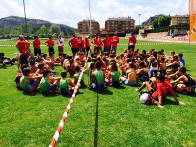 Graus acoge un año más el Encuentro Nacional de Menores de Triatlón