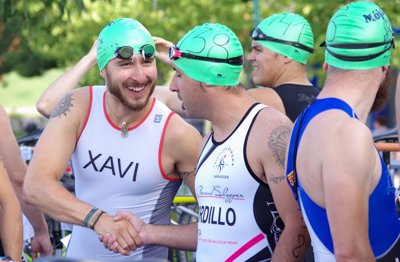 Jesús García y Teresa Ayala lideran provisionalmente el Ranking Aragonés de Triatlón