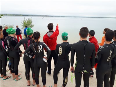 Toma de tiempos PNTD 2018 para Junior, Cadetes, y Paratriatletas
