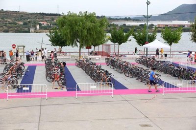II Triatlón Villa de Mequinenza. Campeonato de Aragón de Triatlón Sprint 2015.