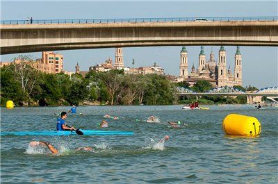 El Triatlón de Zaragoza nace para quedarse