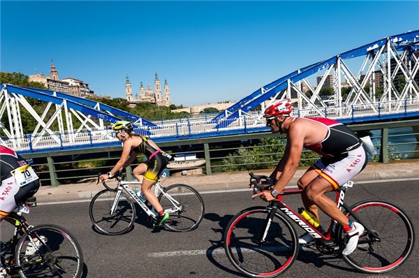 Suspensión definitiva del Triatlón de Zaragoza Trofeo Ibercaja Ciudad de Zaragoza
