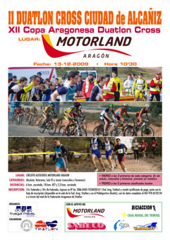 II Duatlón Cros Ciudad de Alcañiz Motorland-Aragón