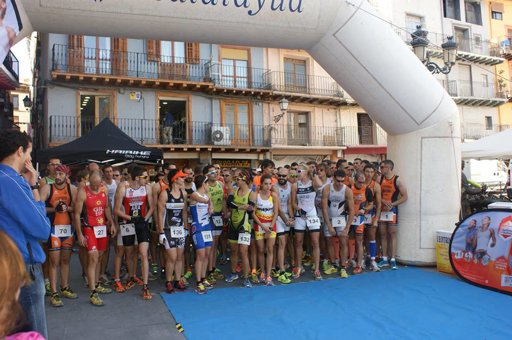 Félix Molina y Yolanda Magallón vencen en Sierra de Armantes, Campeonato de Aragón de Duatlón Cros
