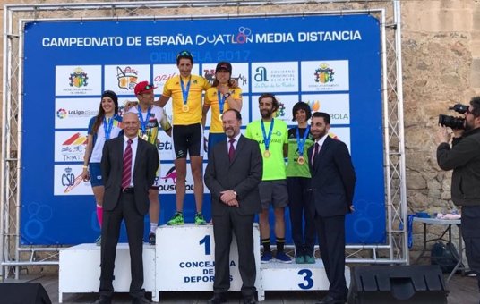 Fraga y Orihuela colocan a nuestros duatletas en la Elite nacional