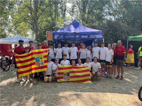 Campeonato de España de Triatlón por Autonomías 2025. Medalla de bronce en categoría cadete.