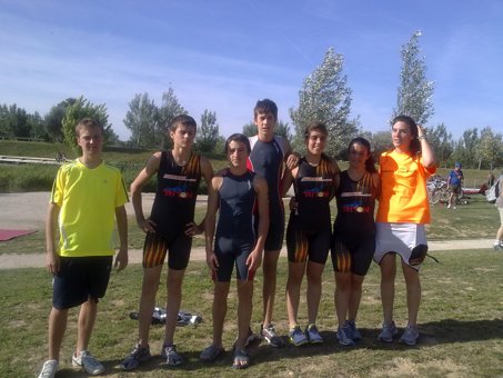 Selección Aragonesa en el Campeonato de España de Triatlón en Edad Escolar