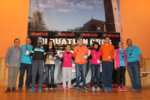 Nacho Ara y Vanesa Guzmán se adjudican el II Duatlón Cros de Frula