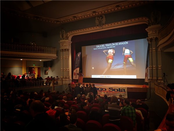 Emocionante y espectacular Gala del Triatlón celebrada en Tarazona