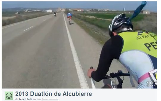 Ya puedes ver el vídeo resumen del Duatlón de Alcubierre